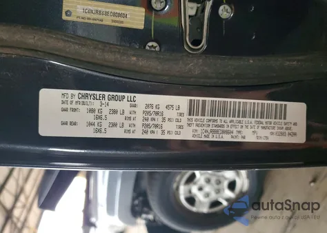 2014 Jeep Patriot Sport from USA, damaged, VIN 1C4NJRBB8ED808604